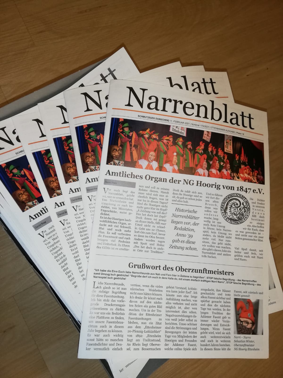 Narrenblatt 2021